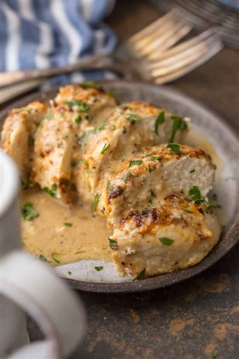 Creamy Caesar Chicken Recipe Setkab Com