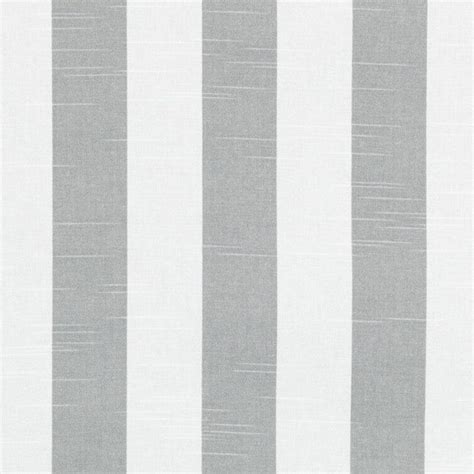 Light Grey Cotton Stripe Fabric Striped Curtain Material
