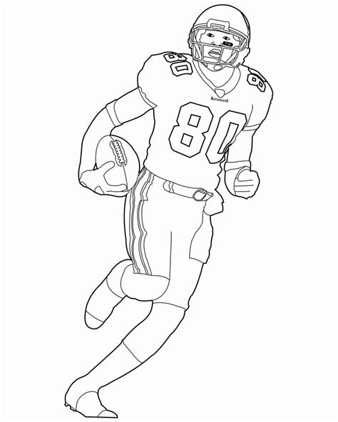 Free Football Printable Coloring Pages Printable Blank World