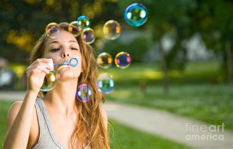 Easy As Blowing Bubbles Photograph By Alstair Thane Fine Art America