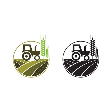 Tractor Agriculture Farming Vector Art Png Agriculture Tractor Logo