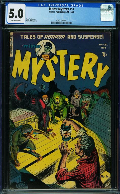 Mister Mystery 14 Comic Book Sale Cgc 50 Vgf