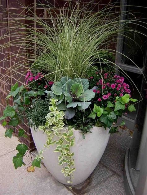 90 Beautiful Fall Container Gardens Ideas Inspira Spaces Fall