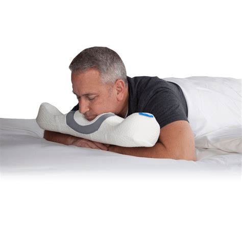 The belly sleep pillow was designed with. Stomach Sleeper Pillow : Positioning Pillows and Cushions