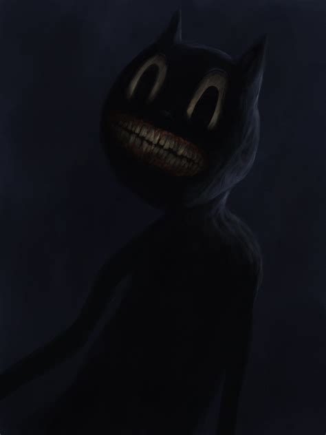 Gallery - Trevor Henderson in 2020 | Cartoon cat, Creepy photos, Scary