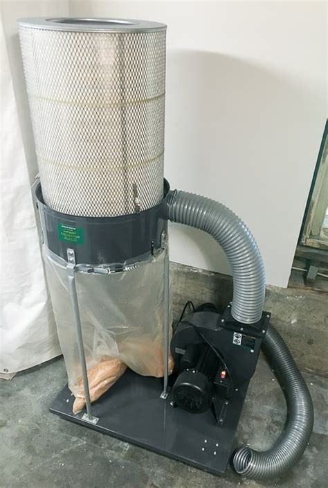 Why I Switched To A Wall Mount Dust Collector The Handymans Daughter