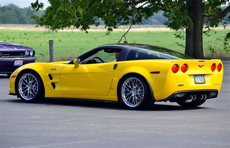 Corvette C6 Zr1 Corvette Yellow Corvette Corvette Zr1