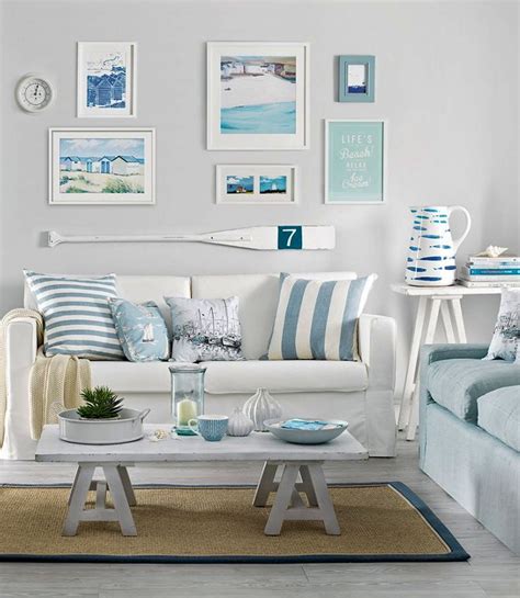 Casual Coastal Living Room Decor Ideas With A Beach Vibe From House To