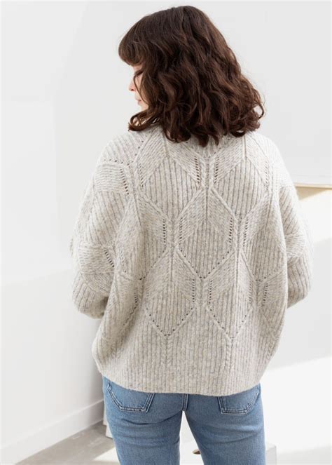 I created with the the new cable knit dynamic impression folder.… Boxy Cable Knit Sweater in 2020 | Cable knit sweaters ...