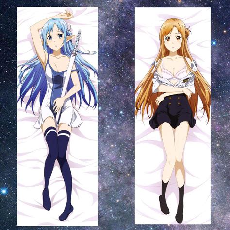 59anime Sword Art Online Asuna Pillow Hugging Body Pillow Case Otaku