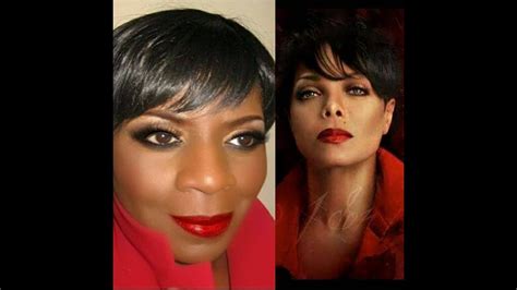 Makeup Transformation Janet Jackson For Colored Girls Youtube