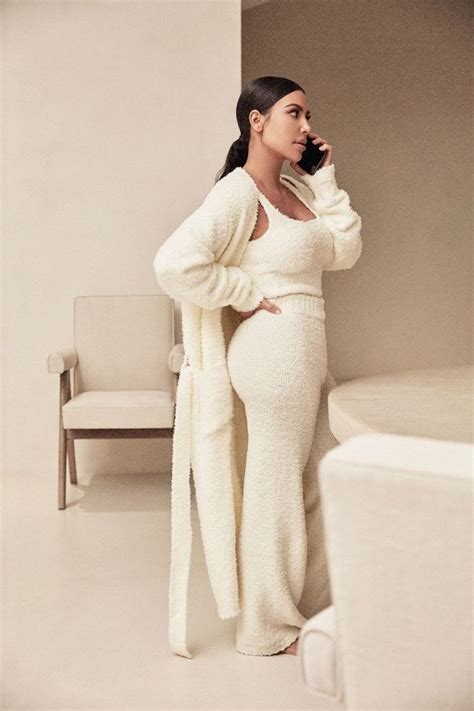Kim Kardashian Launches The Skims Cozy Knitwear Collection My Face