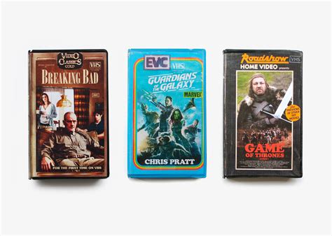 today s hit movies reimagined perfectly as 80s vhs tapes wired