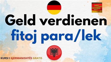 Gjermanisht Shqip Fjale Gjermanisht Me Perkthim Shqip A1 A2 B1