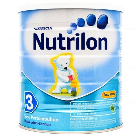 Sebagai ganti asi, susu formula dapat menjadi alternatif agar bayi tetap memperoleh nutrisi untuk membantu perkembangannya. Jual Beli Susu Formula Nutrilon 3 Madu 800gr. Untuk ...