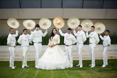 Dance practices are scheduled for several months before the event, anywhere from once a month to once a week. My Quinceañera #LaGlitterQuinceDress #White&Gold # ...