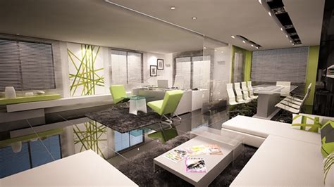 Ultra Modern Interior Office On Behance