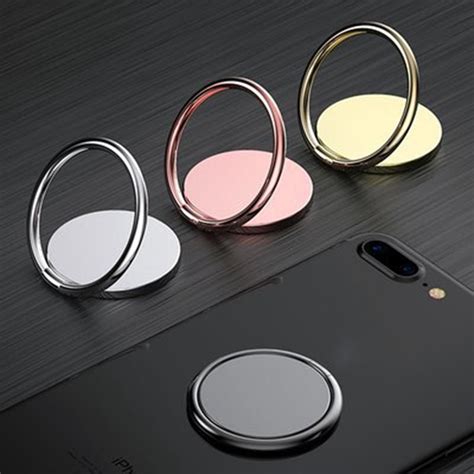 Universal Magnetic Phone Ring 90 Degree Finger Mobile Phone Metal Stand