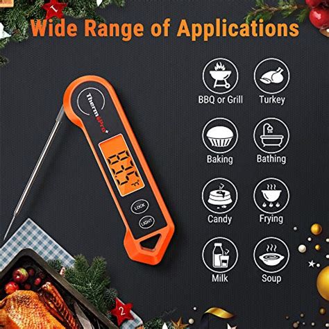 Thermopro Tp19h Digital Meat Thermometer For Cooking With Ambidextrous