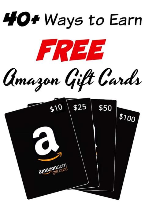 40 Tried And True Ways To Earn Free Amazon T Cards Online