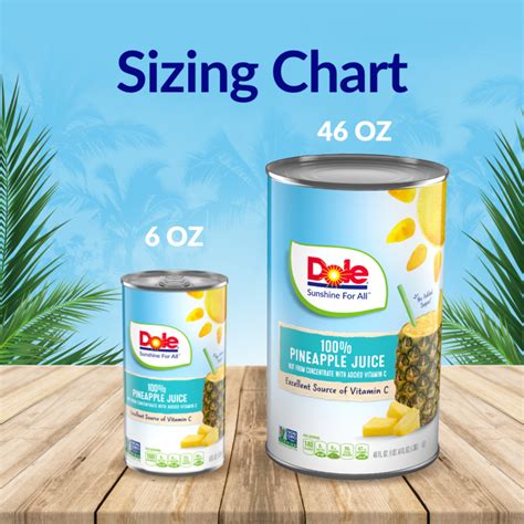 Dole® Canned 100 Pineapple Juice 6 Fl Oz 6 Pack Dole® Sunshine