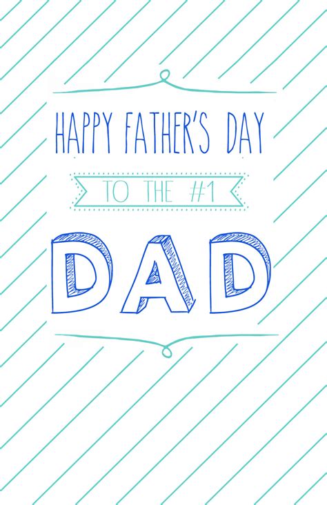 Free Printable Father's Day Card From Dog And Cat