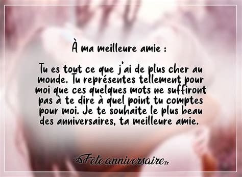 Les Meilleures Id Es De Textes D Anniversaire Pour Une Amie Texte Anniversaire Amie Id E