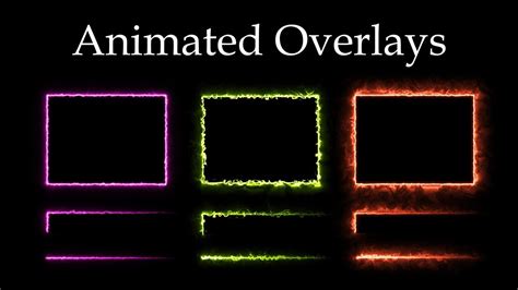 Free Animated Overlays