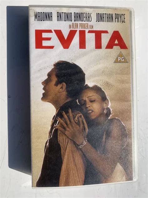 Evita Retro Vintage Vhs Video Tape £1999 Picclick Uk