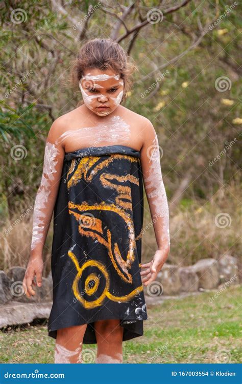 Aboriginal Girl From Tiwi Australia Editorial Photo 51103391
