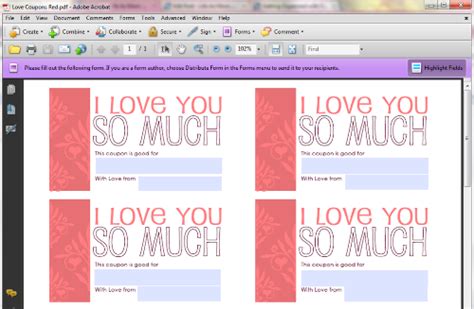 Free Customizable Printable Valentines Day Coupons Money Saving Mom®