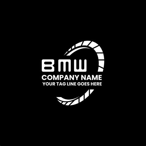 Bmw Letter Logo Creative Design With Vector Graphic Bmw Simple And