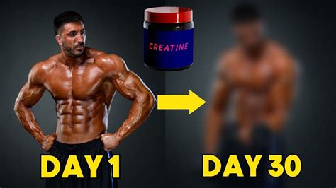 I Took CREATINE For Days Transformation Tips YouTube