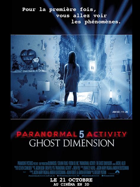 The ghost dimension is a completely inept horror film. Paramount Pictures France » PARANORMAL-ACTIVITY-5-GHOST ...