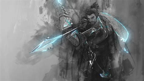 The Dark Side Of Hanzo Hd Wallpaper Background Image
