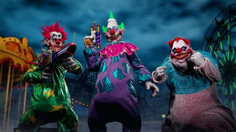 Meet The Klowns From New Killer Klowns From Outer Space The Game