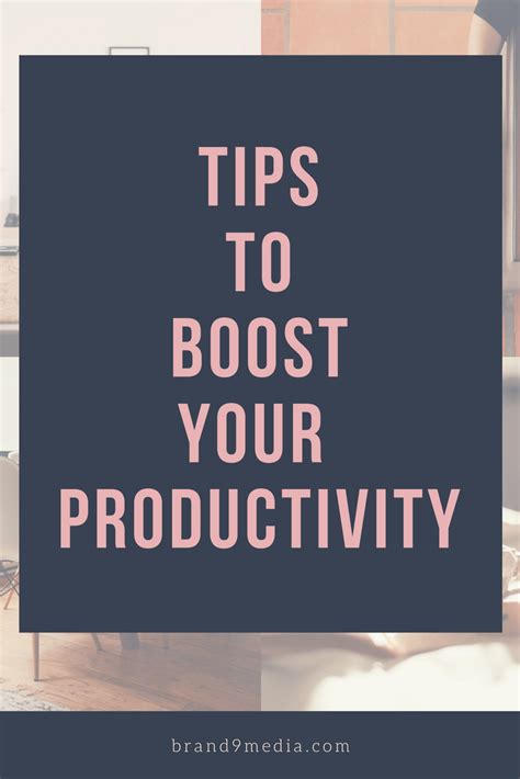 Ten Tips To Help Boost Your Productivity For Bloggers