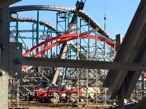 Storm Chaser Nears Completion At Kentucky Kingdom Coaster101