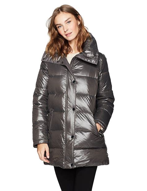 Haven Outerwear Womens Mid Length Quilted Puffer Coat