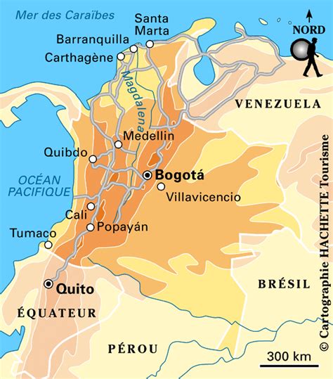 Carte Colombie Plan Colombie