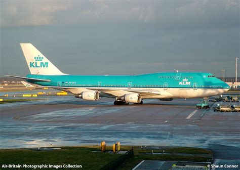 Boeing 747 406 Ph Bft 28459 Klm Royal Dutch Airlines Kl Klm