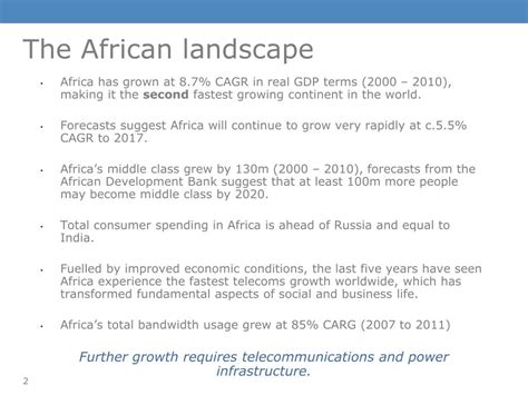 Ppt The African Landscape Powerpoint Presentation Free Download Id