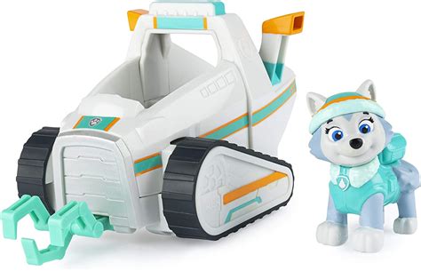 Paw Patrol Everests Snow Plow Vehicle With Collectible