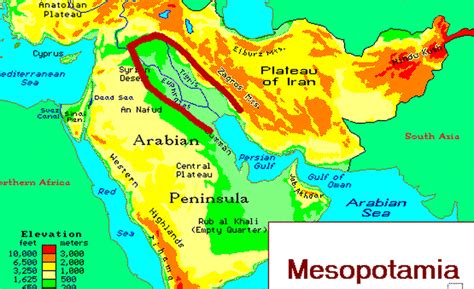 Geopgraphy Of Mesopotamia All About Mesopotamia