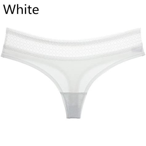 Cheap Cotton G String Thong Panties Underwear Briefs Sexy Lingerie Intimate No Trace Low Rise