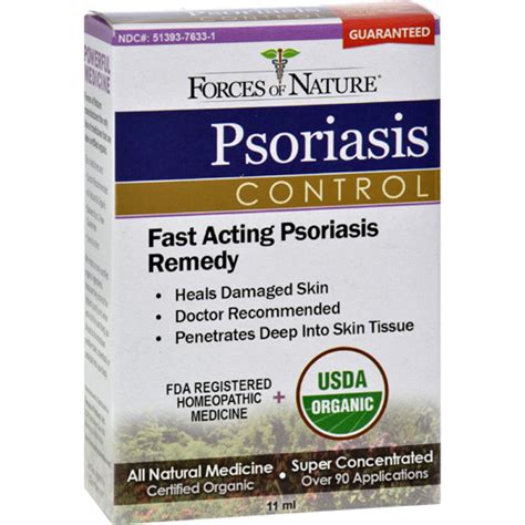 Forces Of Nature Organic Psoriasis Control 11 Ml Forces Of Nature