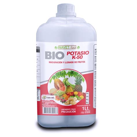 Bio Potasio K 50 4lt Agrovetcosecha