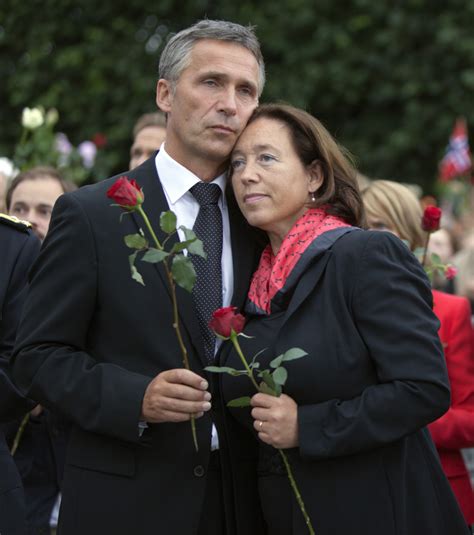 Nylig besøkte han britenes statsminister boris johnson. Jens Stoltenberg and Ingrid Schulerud Photos Photos ...