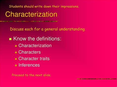 PPT - Characterization PowerPoint Presentation, free download - ID:1715160
