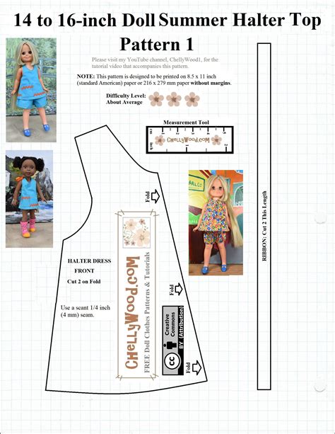 free doll clothes patterns for 18 inch dolls the pattern includes four sleeve options and a